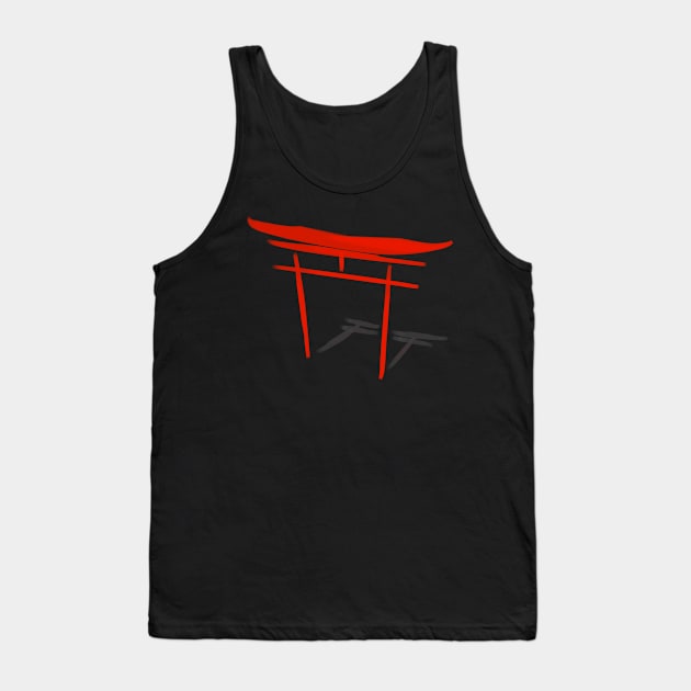 Torii Gate Tank Top by Like Water